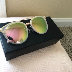 Pink Dior sunglasses